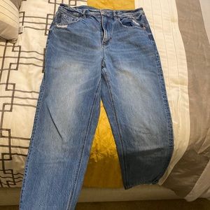 American eagle comfort stretch waistband mom jeans size 12